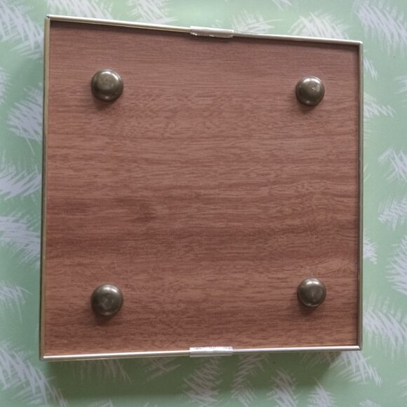 vintage 60s psychedelic flat rest trivet - Picture 2 of 3